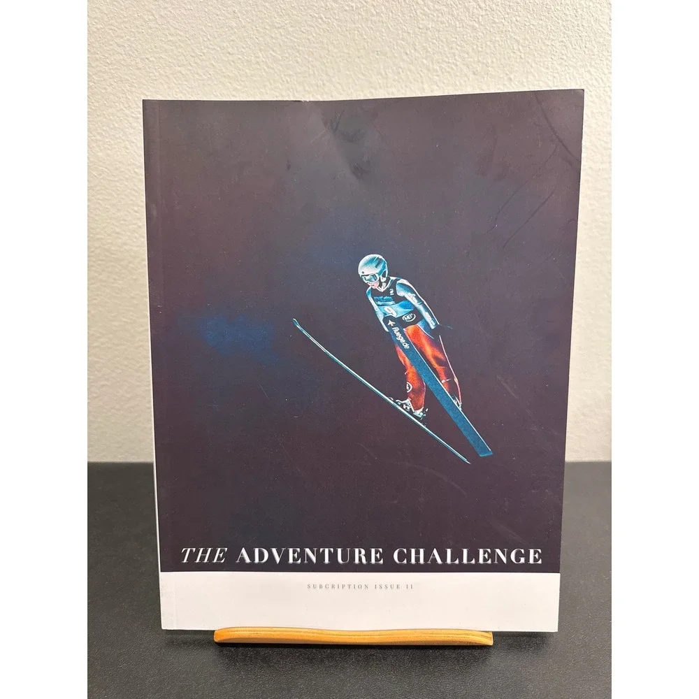 The Adventure Challenge Subscription Issue 11 Magazine Ski Jumper Cover